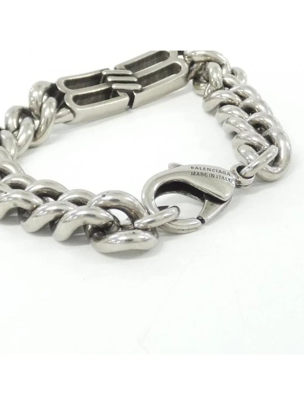 Balenciaga BB Icon Gourmette Bracelet